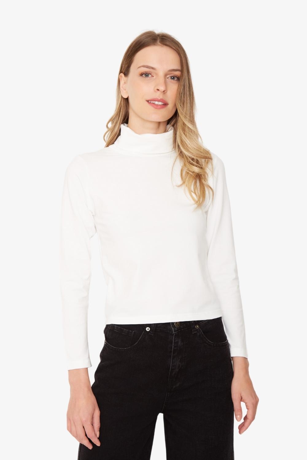 POLERA CONSUELO EN COLOR BLANCO - 1