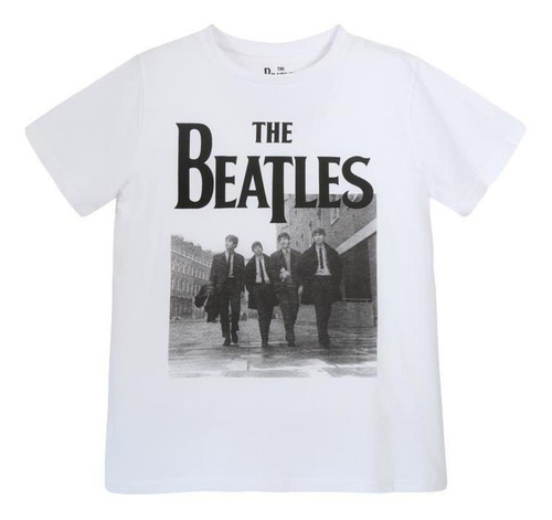 Ripley - POLERA MC MUJER BANDA BLANCO THE BEATLES