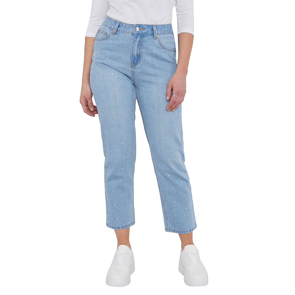 Jeans con brillos mujer