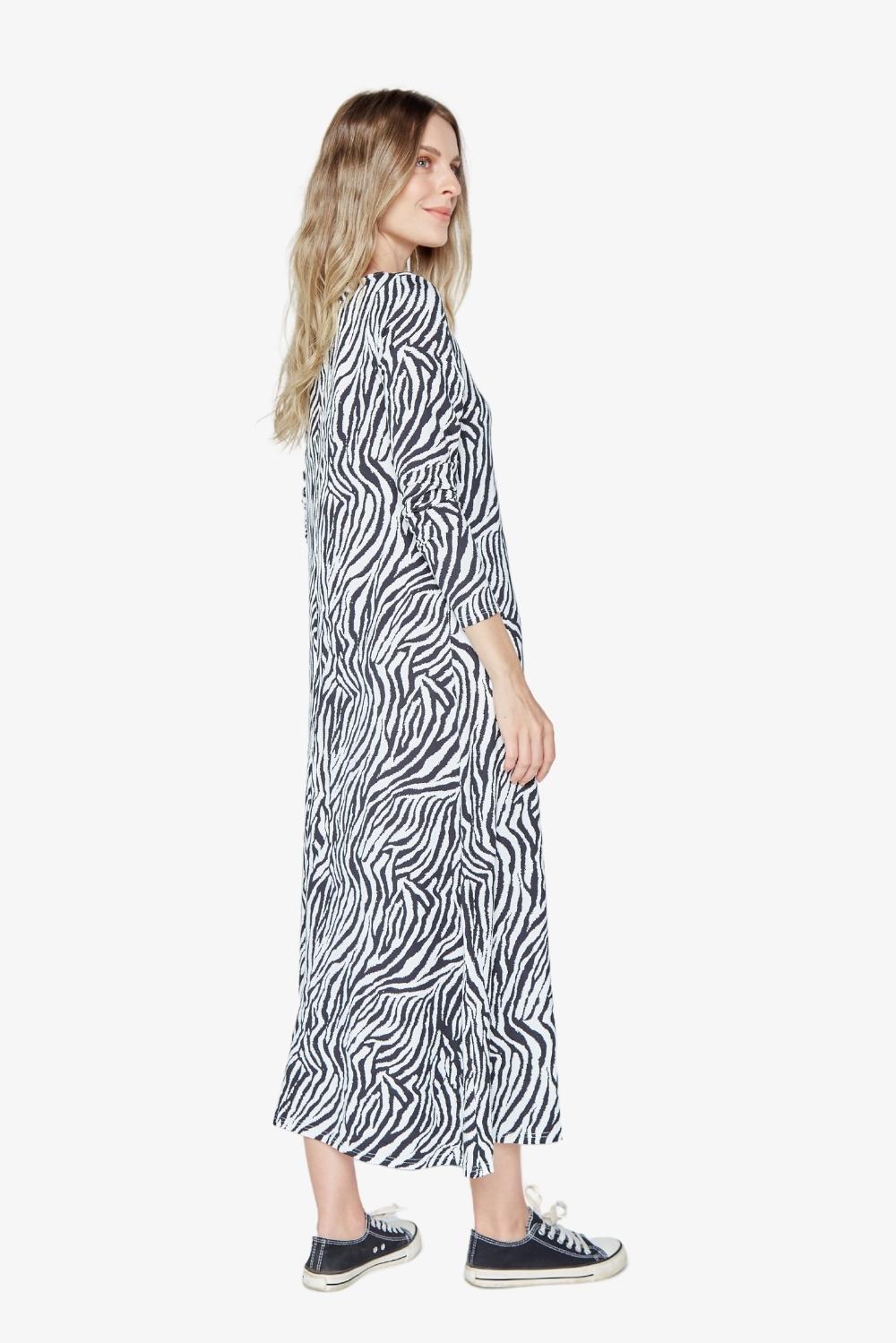 VESTIDO MARIA PRINT ZEBRA - 3