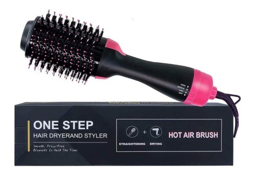 Ripley - CEPILLO ALISADOR ELÉCTRICO SECADOR ANTI FRIZZ CEPILLO 3 EN 1