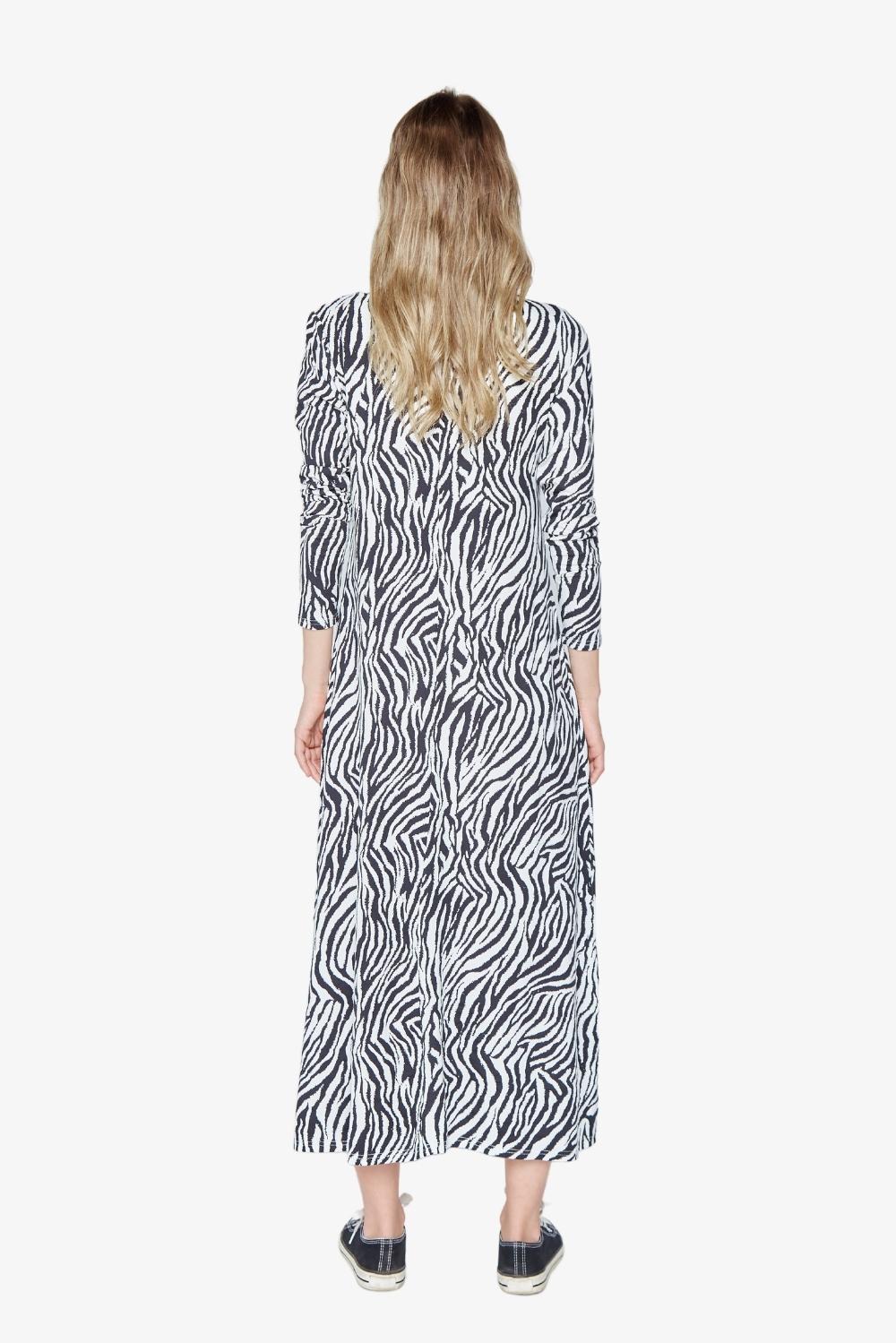 VESTIDO MARIA PRINT ZEBRA - 4