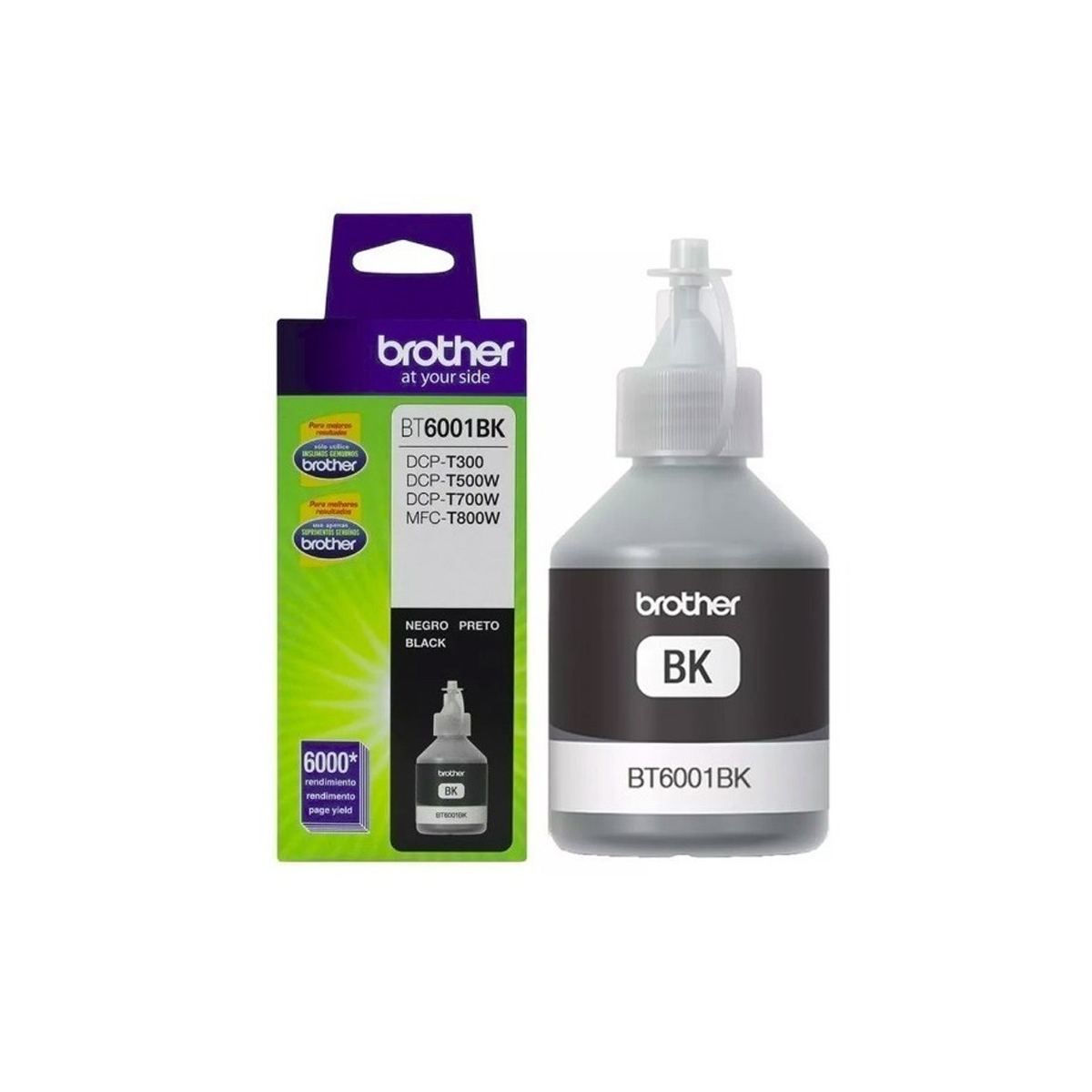 Ripley - TINTA BROTHER BT6001BK ORIGINAL NEGRO T300 T310 T500 T510