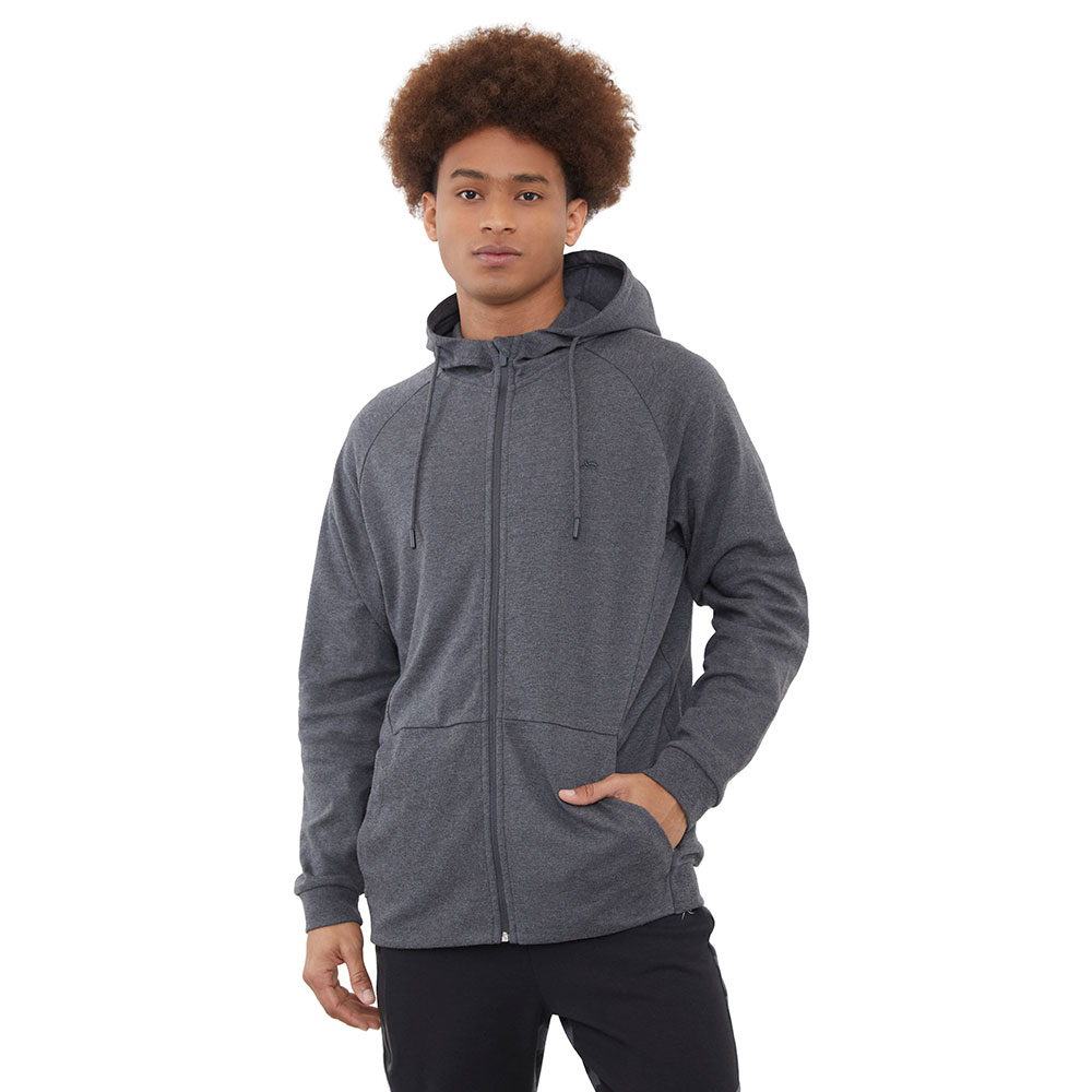 Ripley - POLERÓN DEPORTIVO FULL ZIPPER NEGRO - HOMBRE