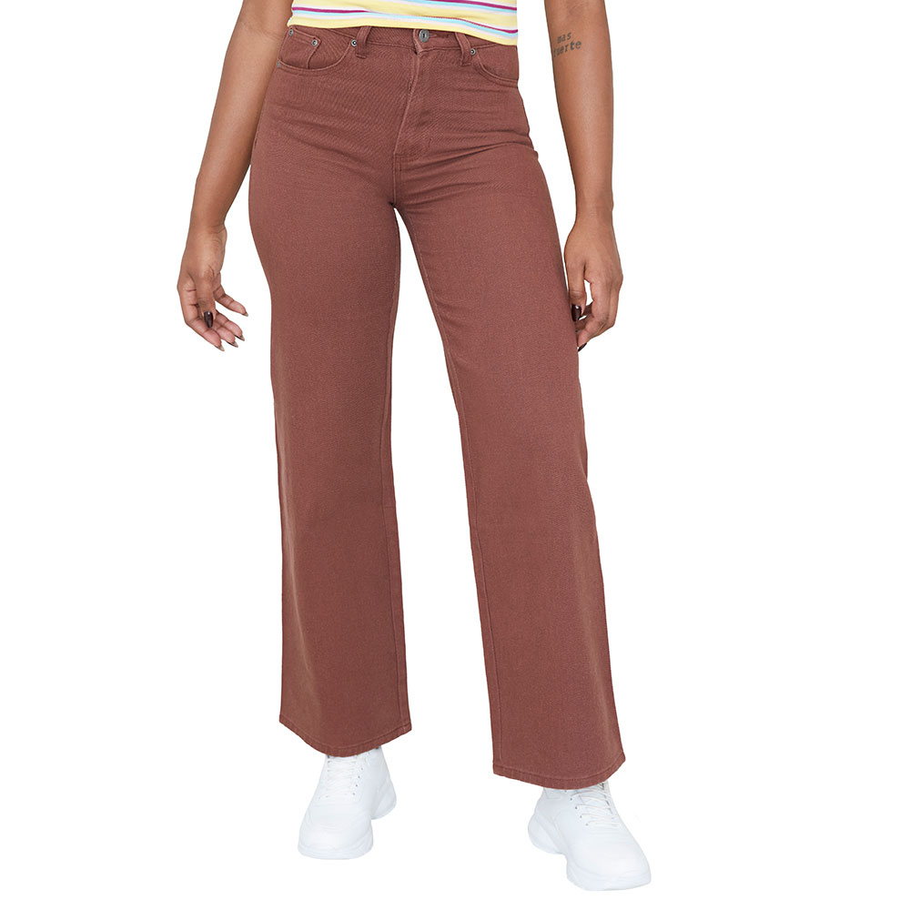 Skinny jeans de color café para mujer | FASHIOLA.mx