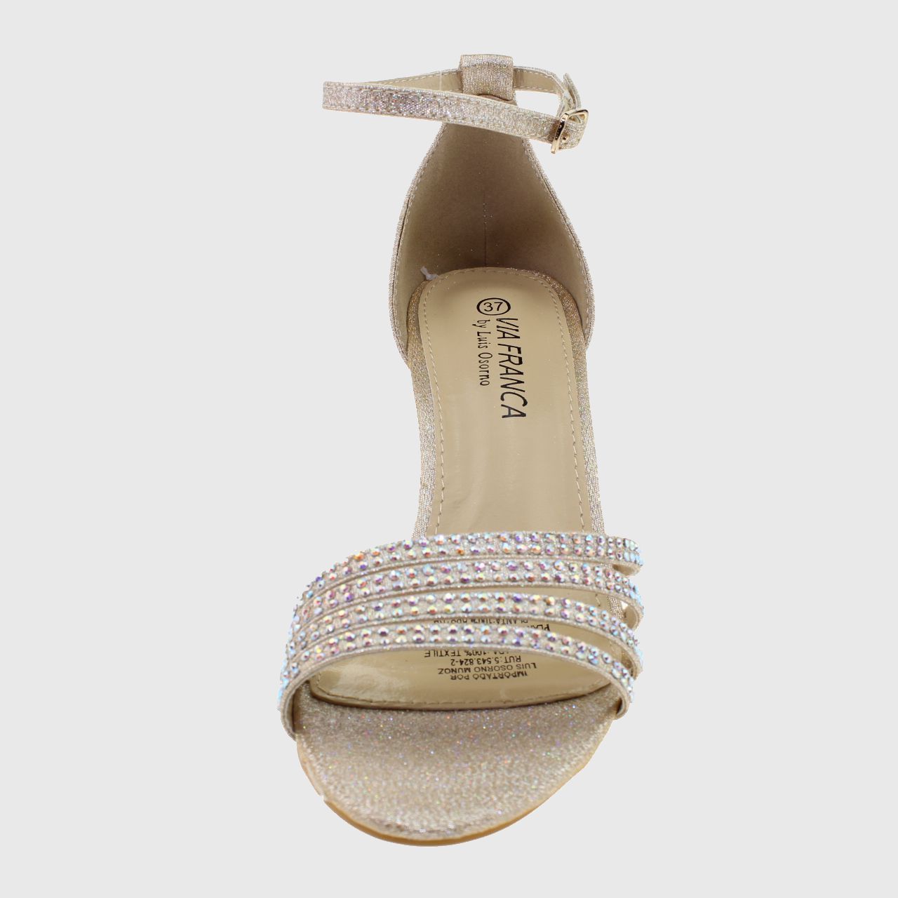 Ripley - SANDALIA FIESTA CHAMPAGNE VÍA FRANCA ART. 5G8236CHAMP1