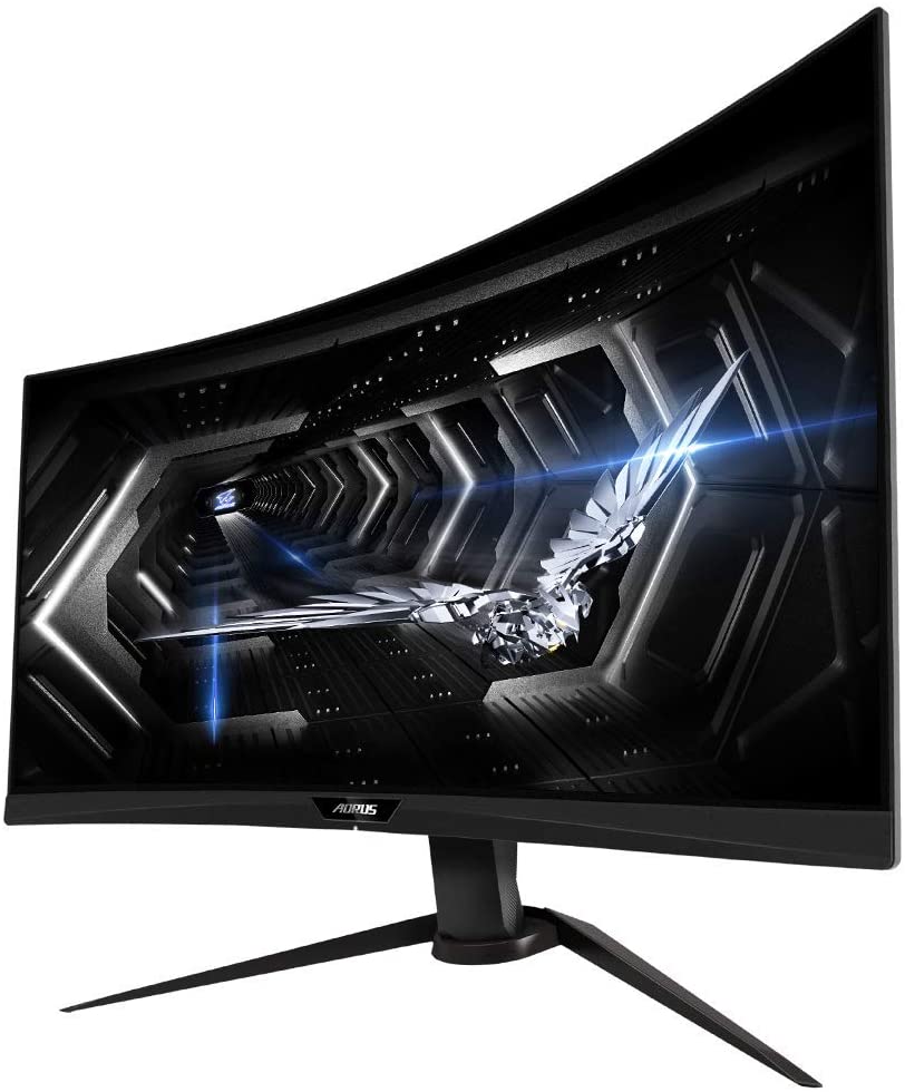 Ripley - MONITOR GAMER CURVO AORUS 27' CV27Q-SA 165HZ RGB