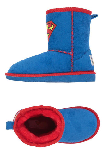 Ripley - BOTA CHIPORRO NIÑO SUPERMAN AZUL DC COMICS