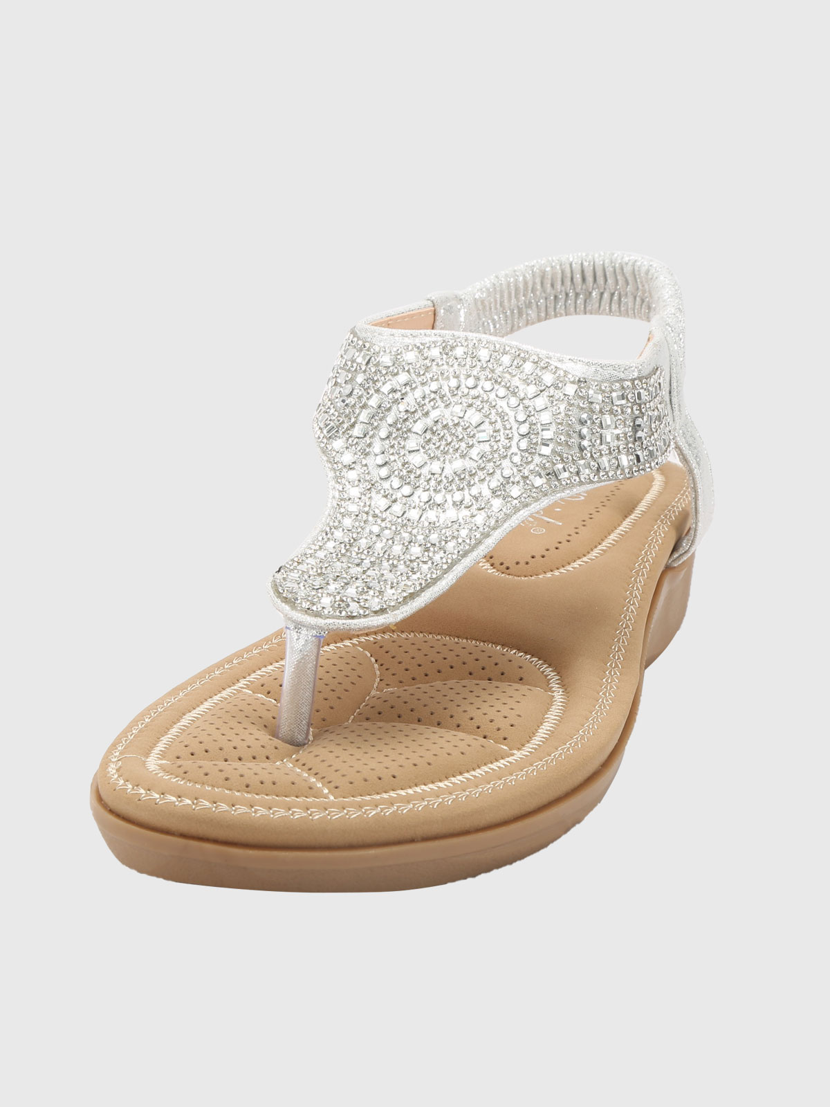 Cyber Days 2022 sandalias plateadas plataforma | Ripley.cl