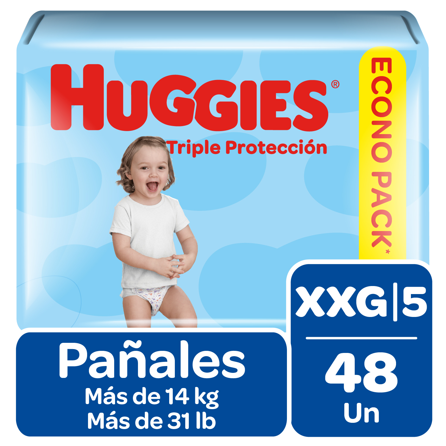 Panales huggies xxg