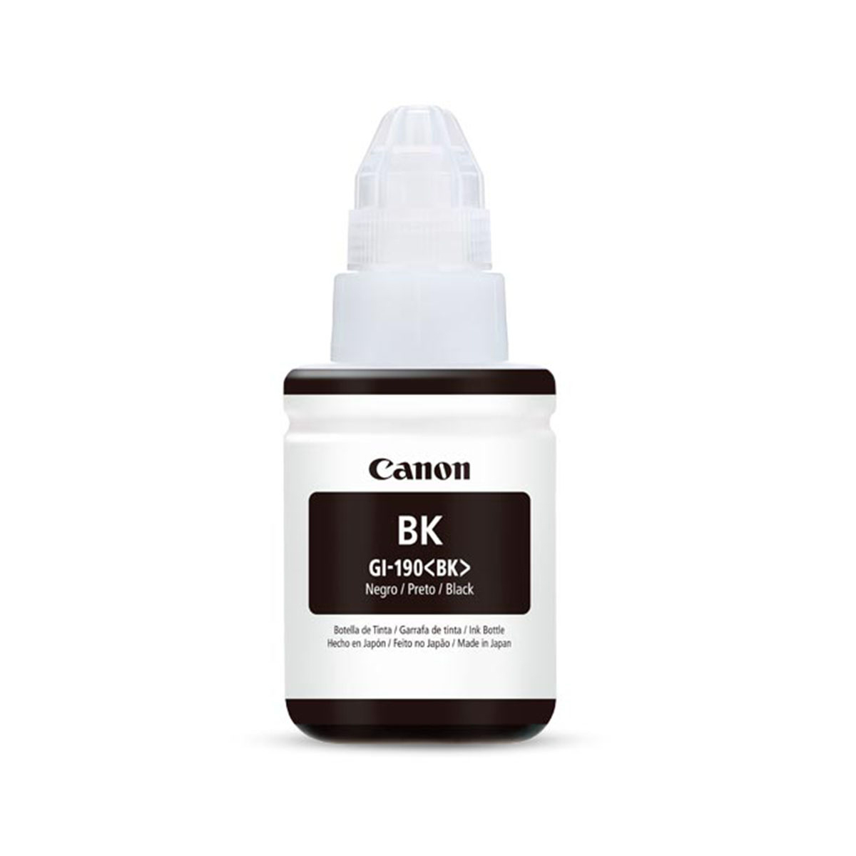 Ripley - TINTA CANON GI-190 ORIGINAL NEGRO 70 ML G1100 G2100 G3100