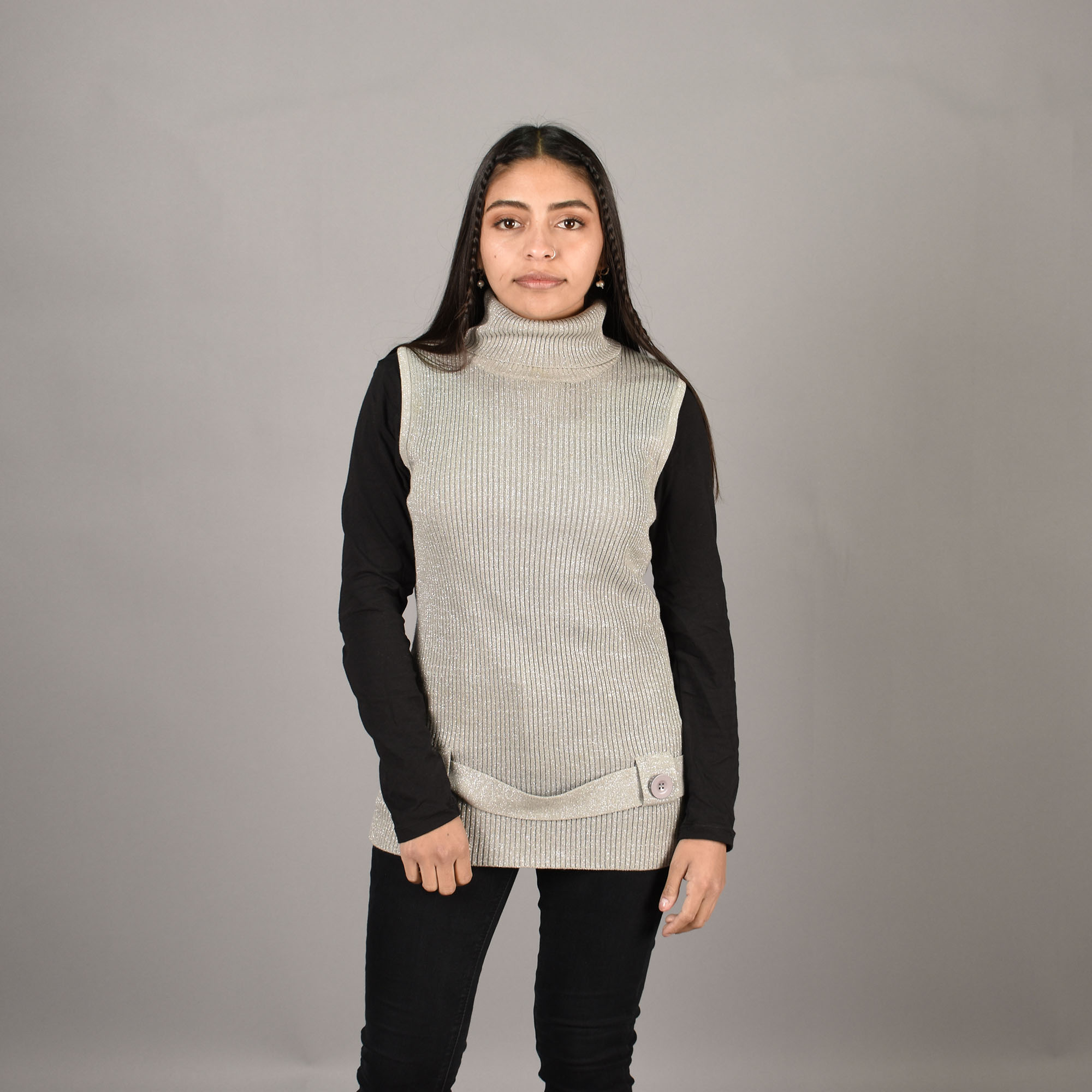 Chaleco sweater sin mangas Ripley.cl