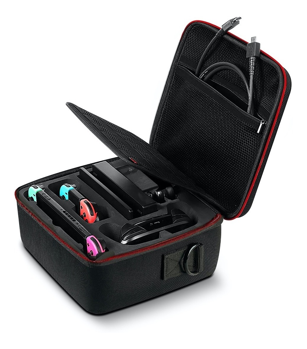 Ripley - ESTUCHE RÍGIDO PARA NINTENDO SWITCH FUNDA DE VIAJE REDLEMON