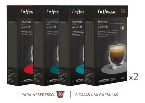 Ripley - PACK 80 CÁPSULAS ESPRESSO FORTE - PARA NESPRESSO