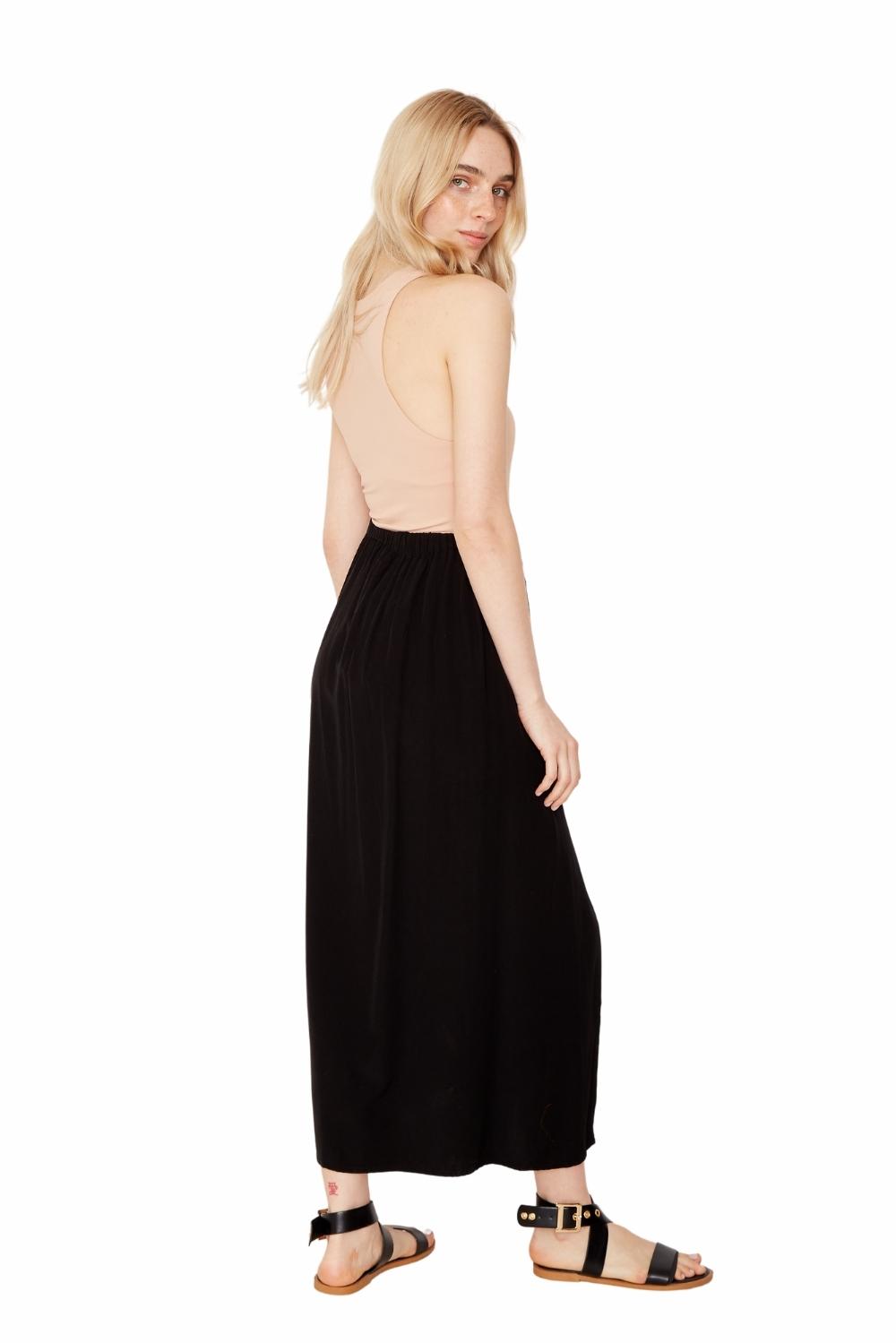 FALDA JANE MIDI II EN COLOR NEGRO - 3
