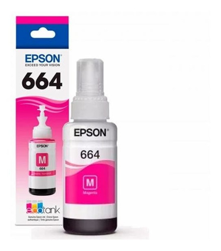 Ripley - TINTA EPSON T 664 ORIGINAL 70ML MAGENTA