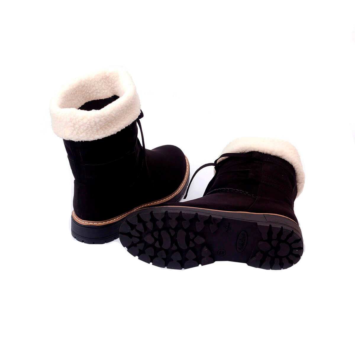 Ripley - BOTINES PLANO ANGIE TAN A-4 NEGRO
