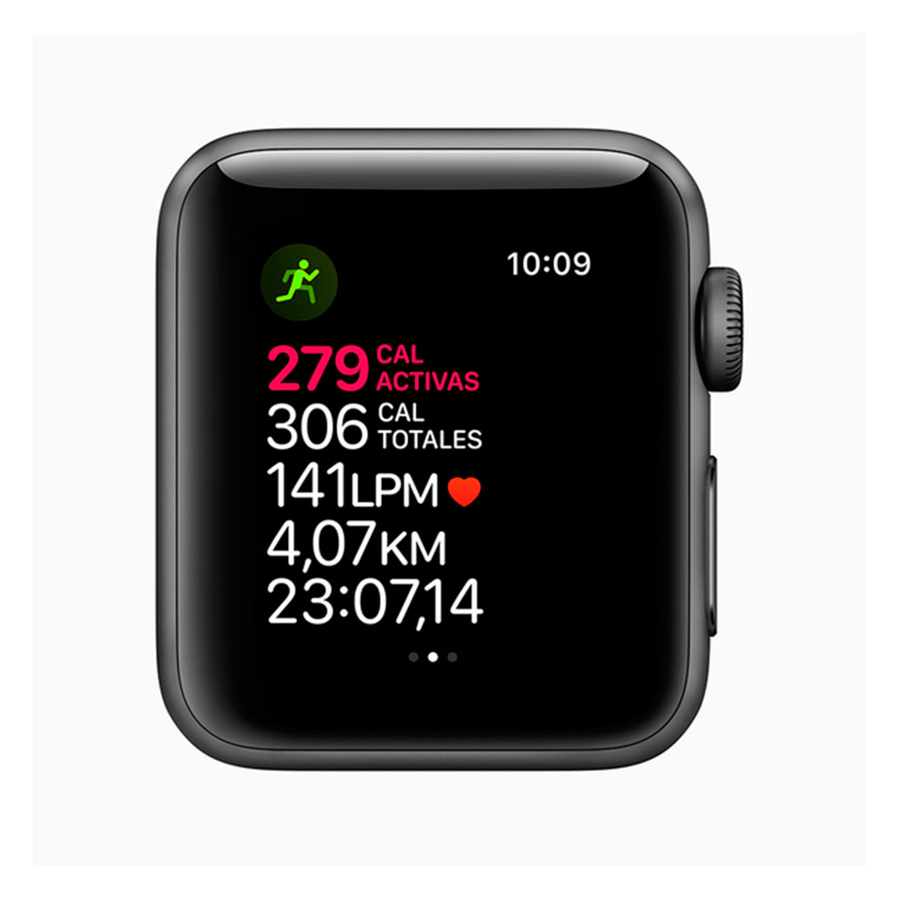 Ripley - APPLE WATCH SERIE 3 GPS 42MM SPACE GREY ALUMINIO