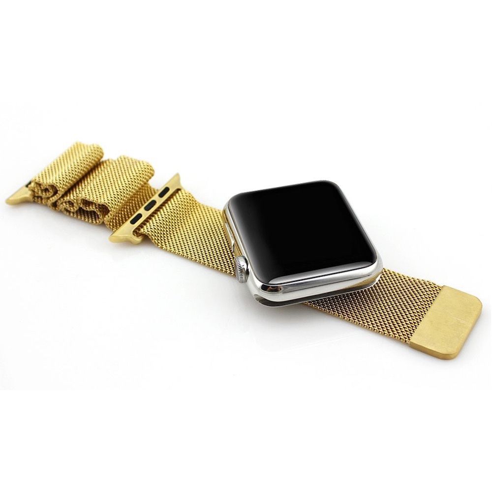Ripley - CORREA COMPATIBLE CON APPLE WATCH MAGNÉTICA 38/40MM DORADA