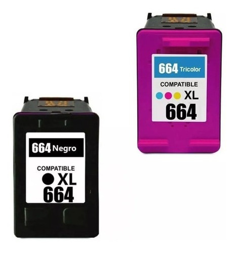 Ripley - TINTA HP 664 XL KIT OFERTA NEGRO Y COLOR ALTERNATIVO