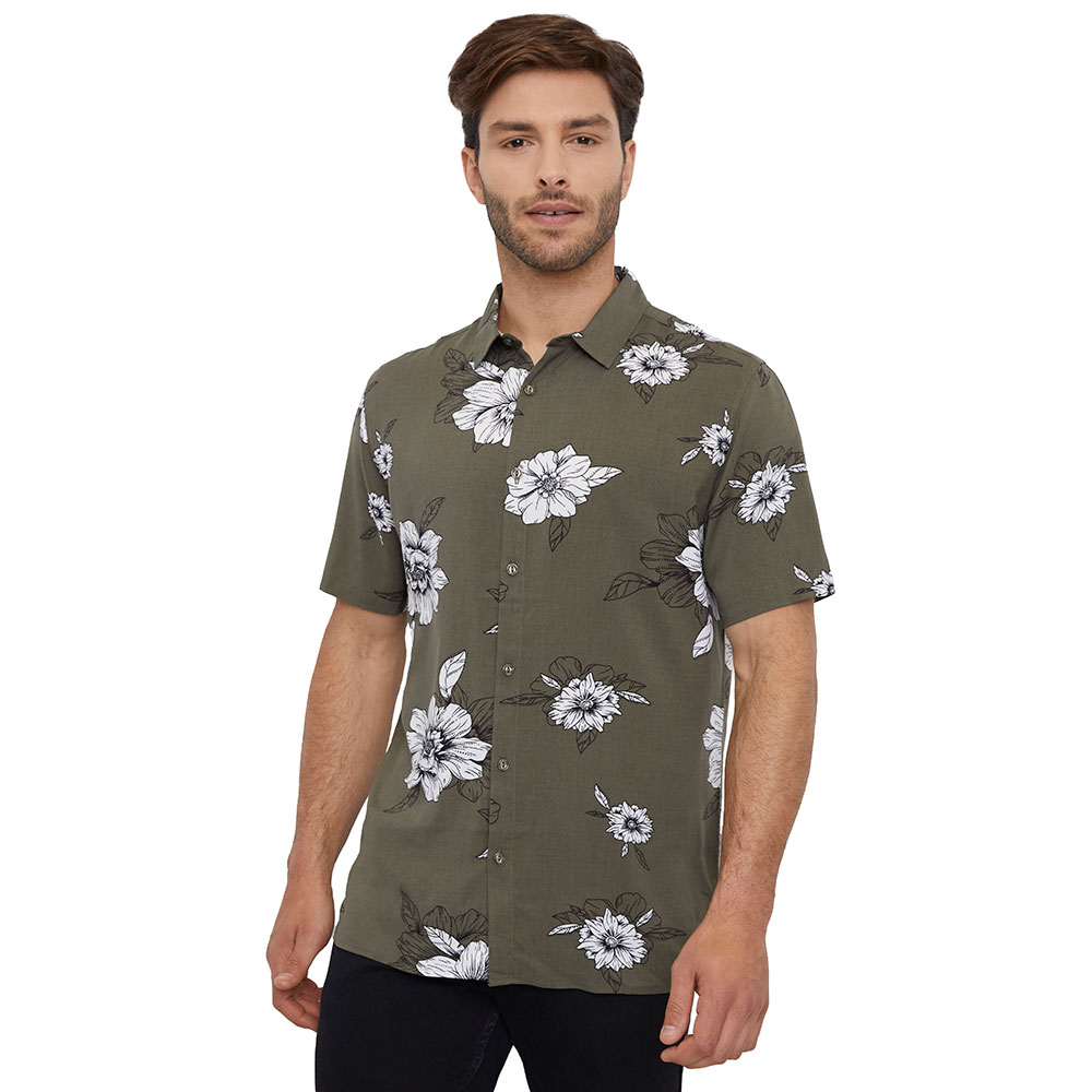 camisas viscosa hombre