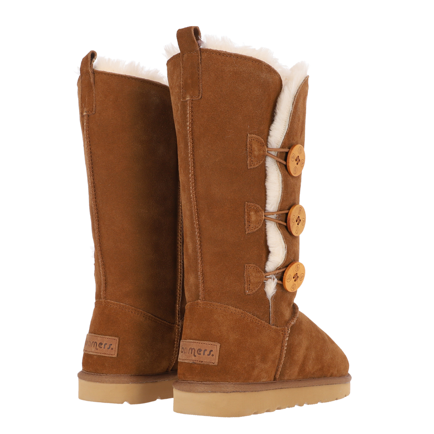 Ripley - BOTA BAMERS BLAST BUTTON HIGH LEATHER MUJER CARAMEL