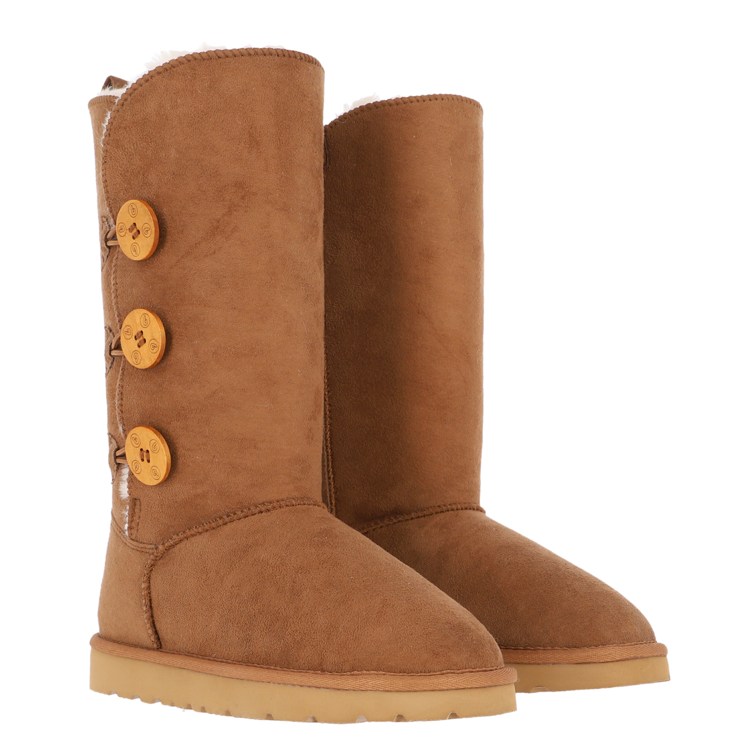 Ripley - BOTA BAMERS BLAST BUTTON HIGH FIBER MUJER CARAMEL