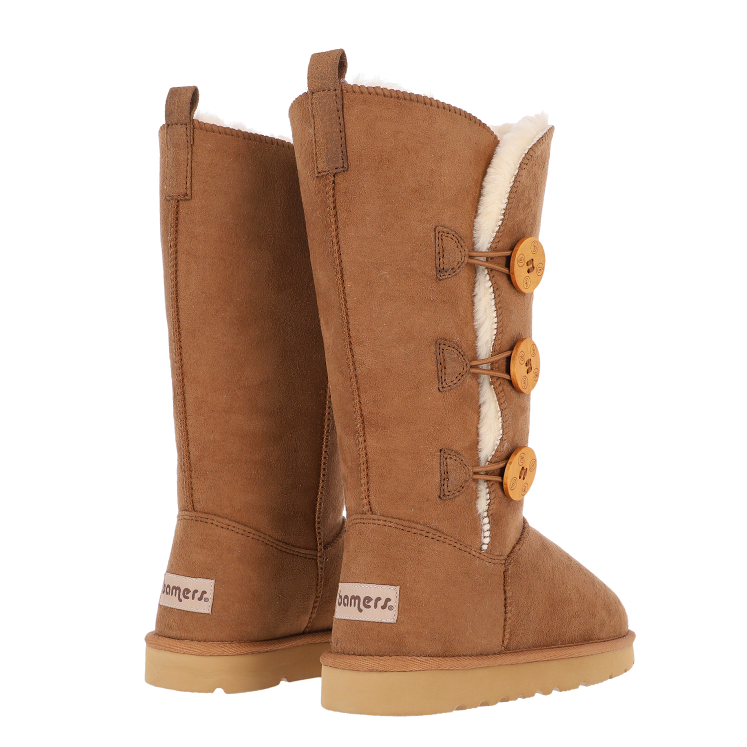Ripley - BOTA BAMERS BLAST BUTTON HIGH FIBER MUJER CARAMEL