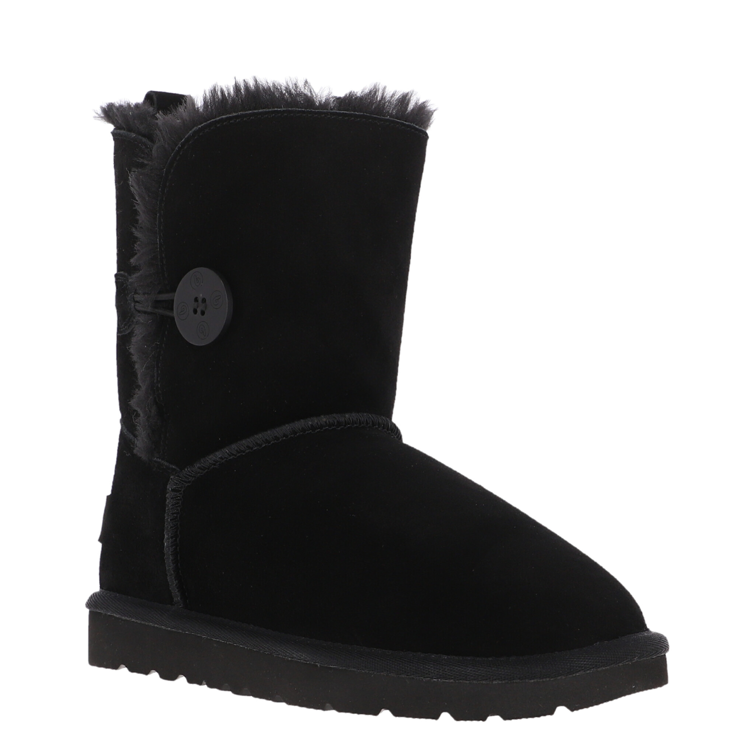 Ripley - BOTA BAMERS BLAST BUTTON LEATHER MUJER BLACK