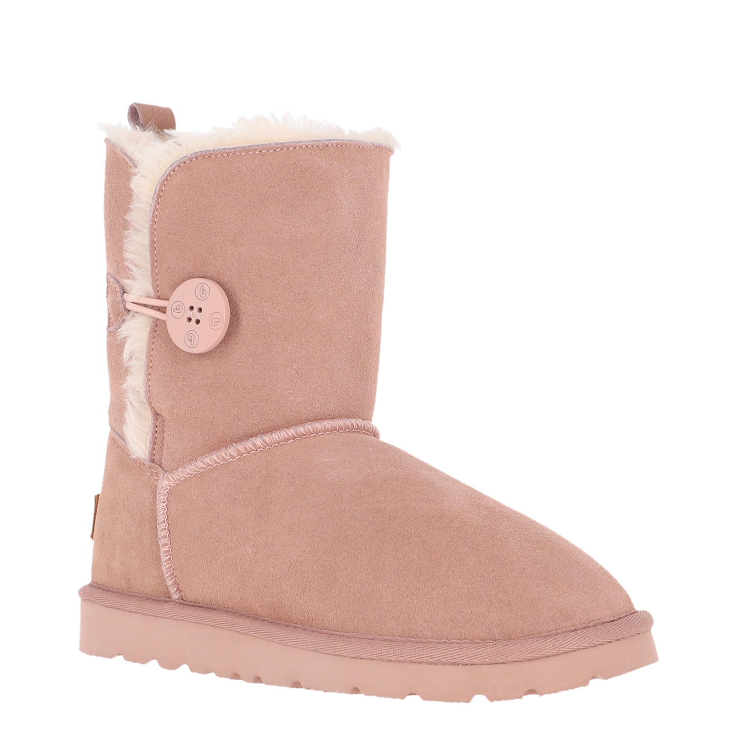 Ripley - BOTA BAMERS BLAST BUTTON LEATHER MUJER OLD ROSE