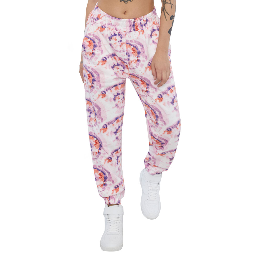 Ripley - JOGGER OVERSIZE ROSADO TIE DYE - MUJER