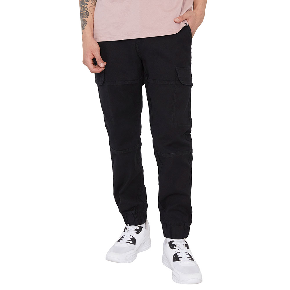 Ripley - PANTALÓN JOGGER CARGO NEGRO - HOMBRE