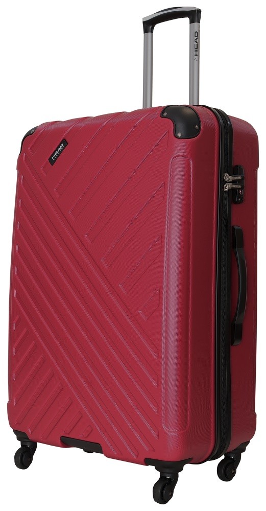 Ripley - MALETA TOLEDO L 4 RUEDAS TSA ROJO HEAD