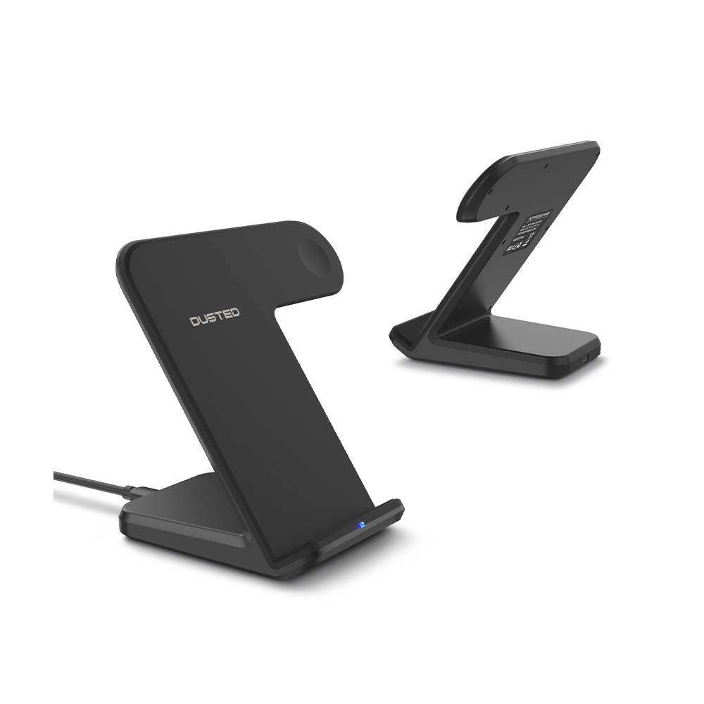 Ripley - DUSTED CARGADOR INALAMBRICO PARA IPHONE Y APPLE WATCH NEGRO