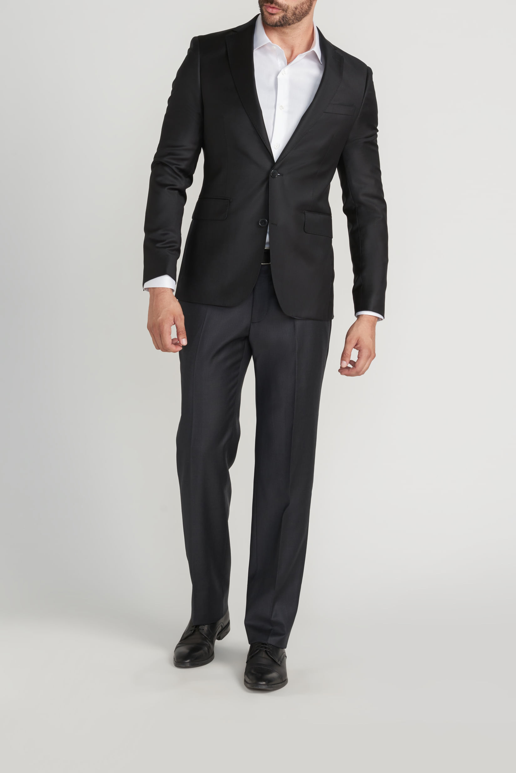 Ripley - CHAQUETA SLIM NEGRO