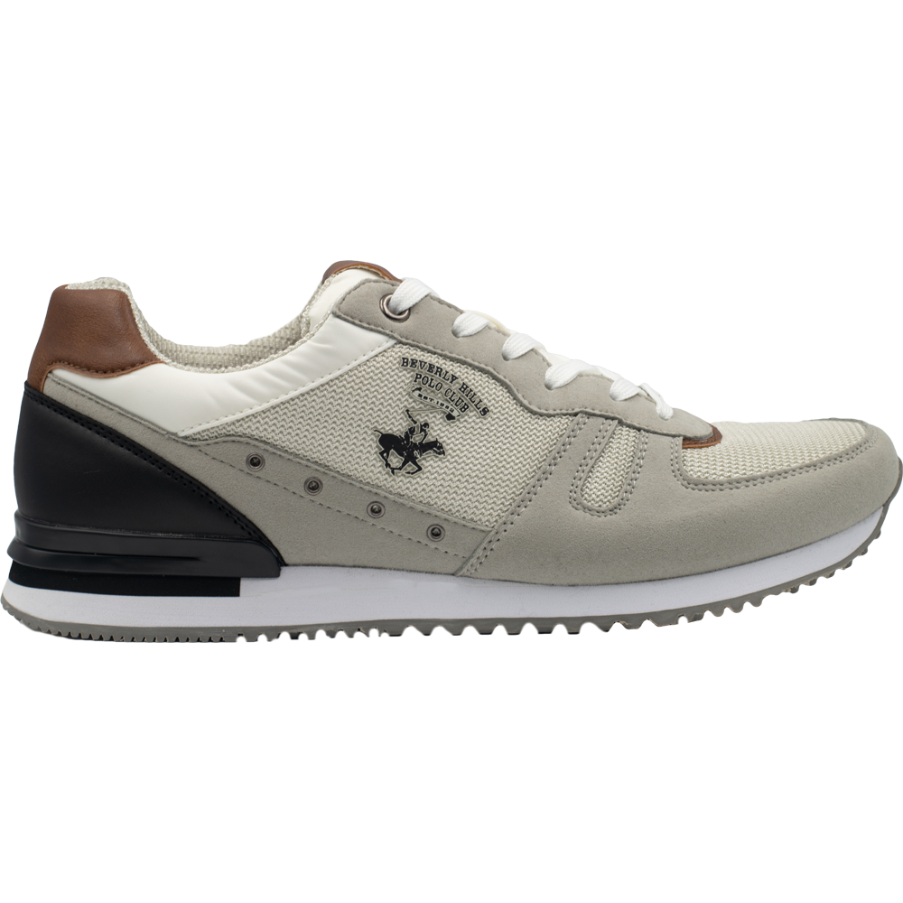 Ripley - ZAPATILLAS HOMBRE BEVERLY HILLS POLO CLUB LOTUS BLANCO GRIS CLARO