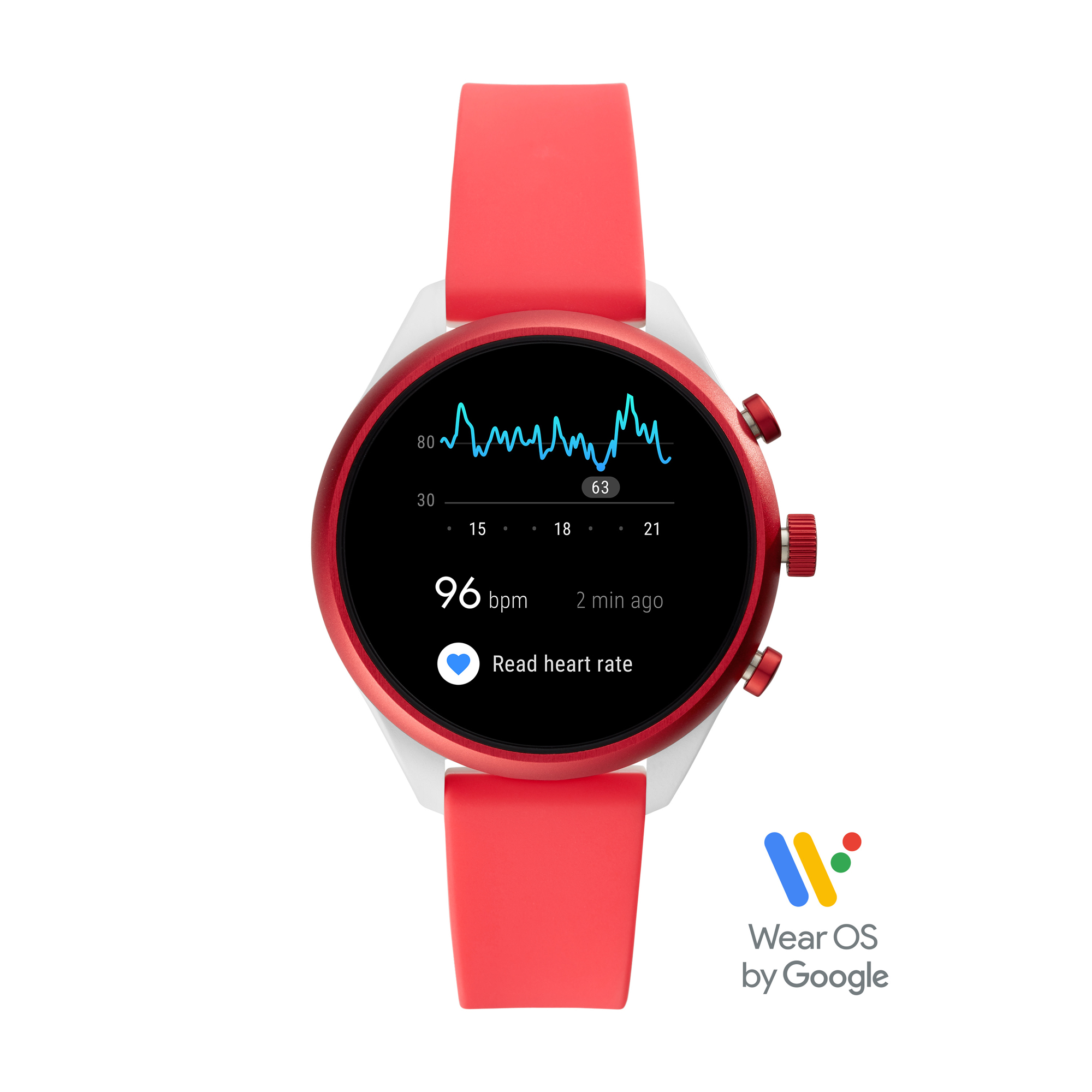 Ripley - RELOJ FOSSIL MUJER ROJO FTW6027