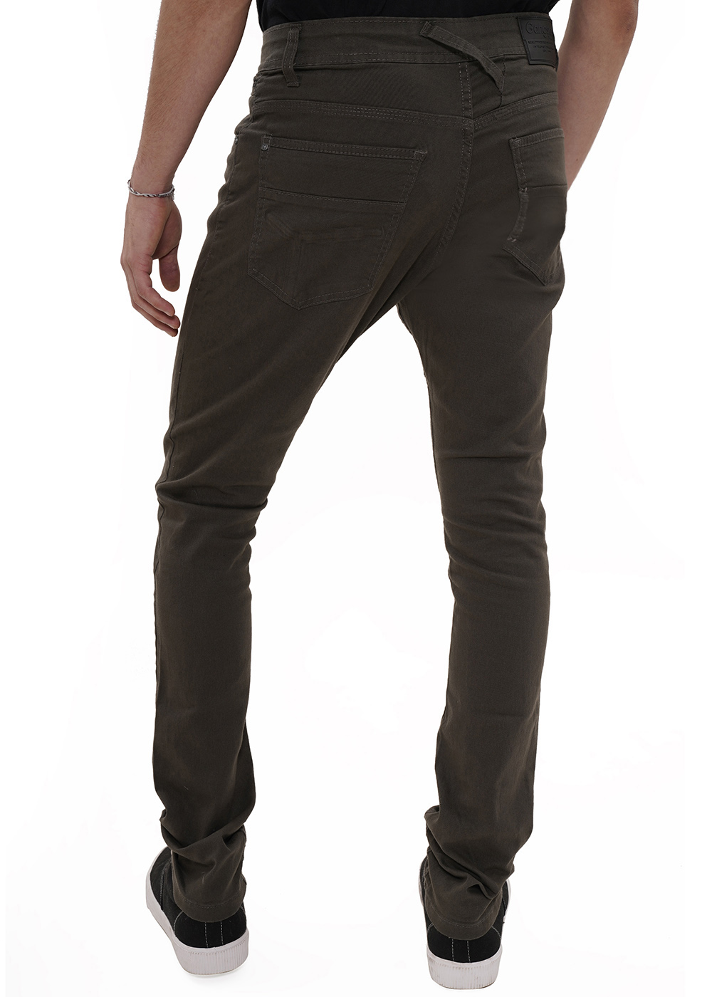 Pantalón de Vestir Sarga gris - PERFIL TELAS - TEXTA