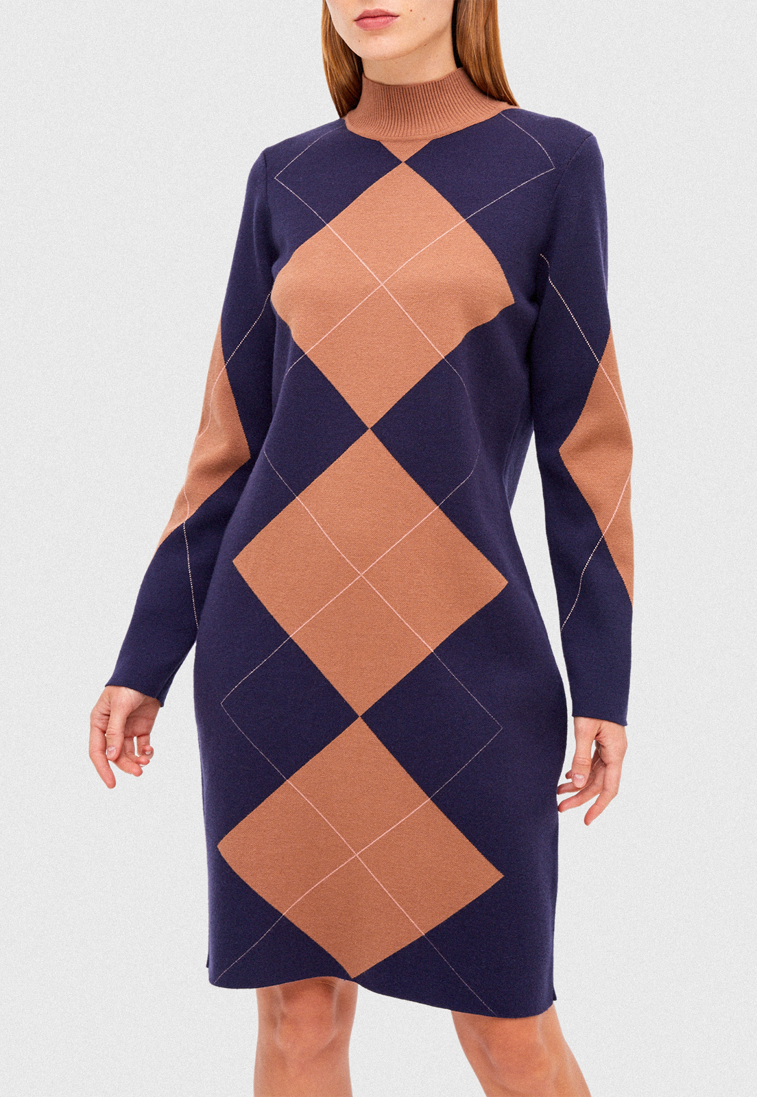 Ripley - VESTIDO GALA AZUL CANADIENNE