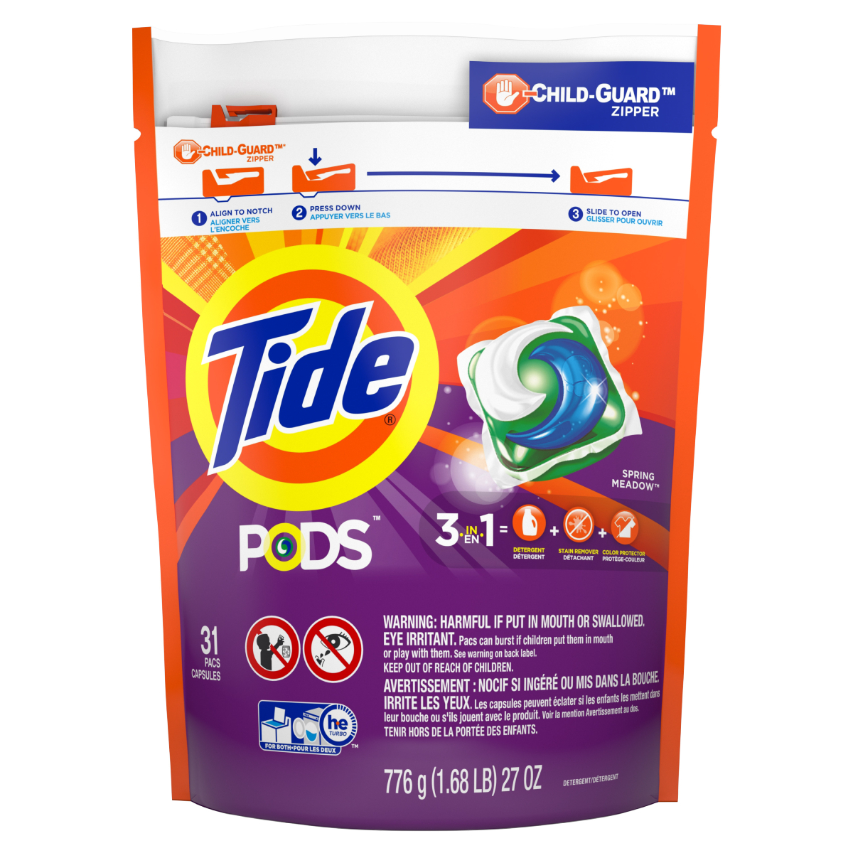 Ripley DETERGENTE C PSULAS TIDE PODS SPRING MEADOWS 31UN