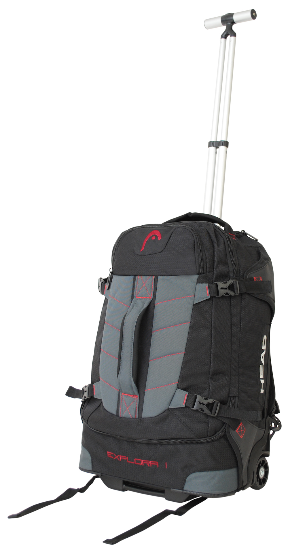 Ripley - BOLSO MOCHILA NEW EXPLORA C/RUEDAS NEGRO HEAD