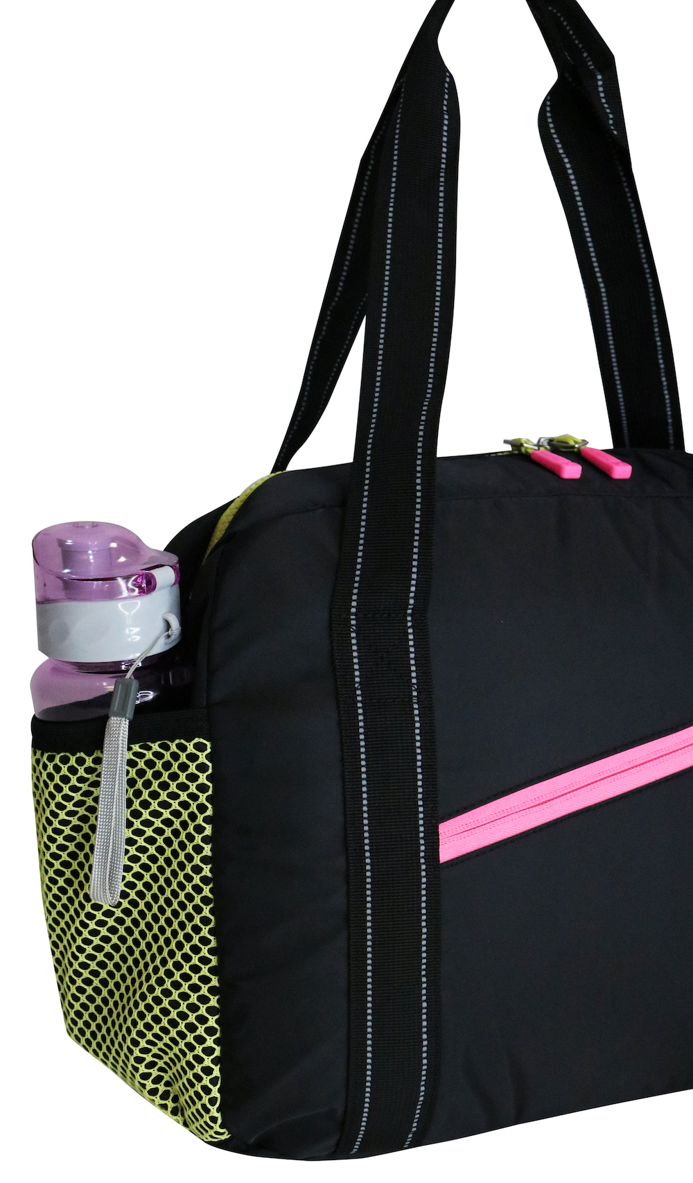 Ripley - BOLSO DEPORTIVO GRADIENT NEGRO FUCSIA MUJER HEAD