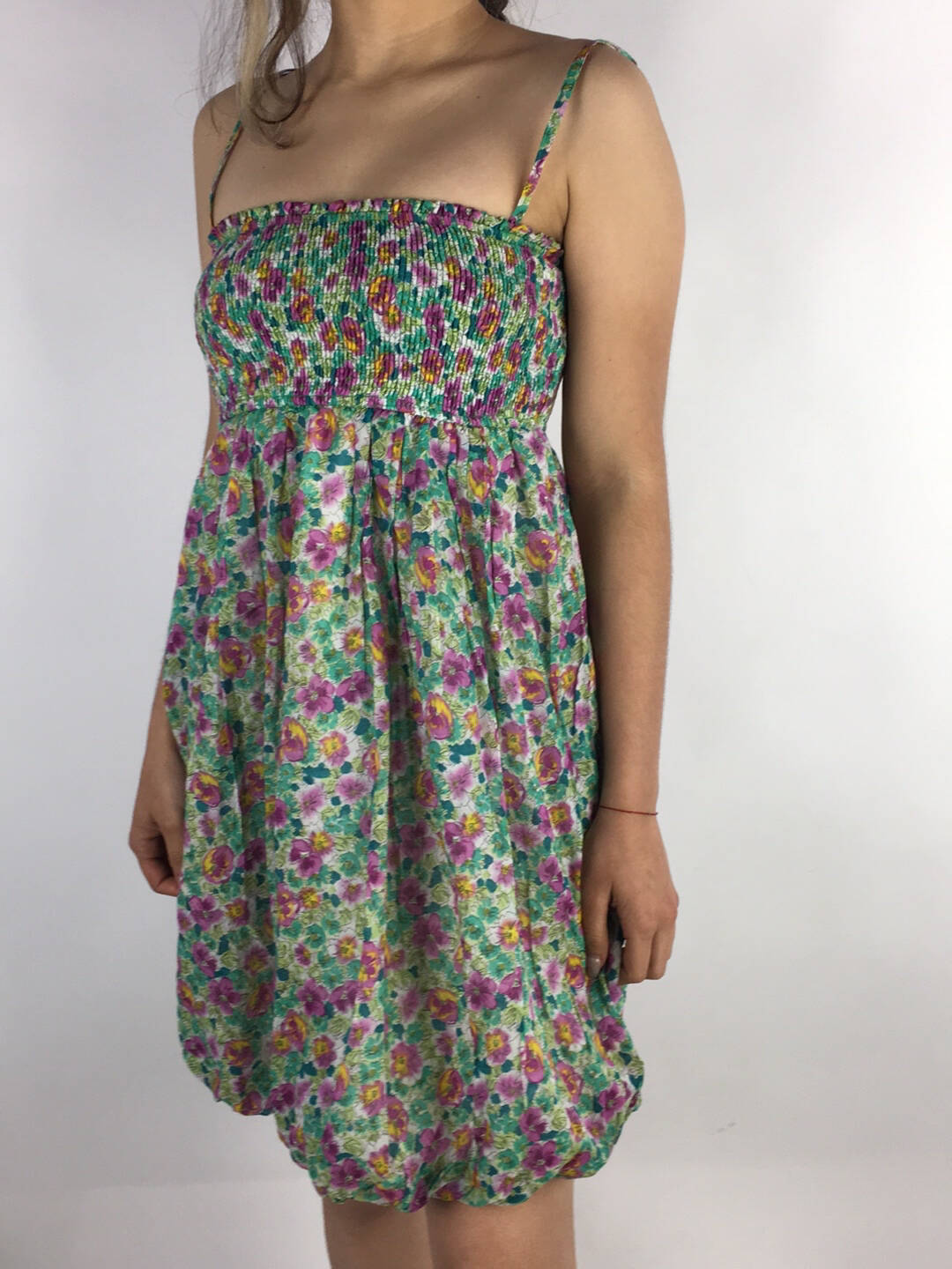 Ripley - VESTIDO ZARA S BLANCO FLORES