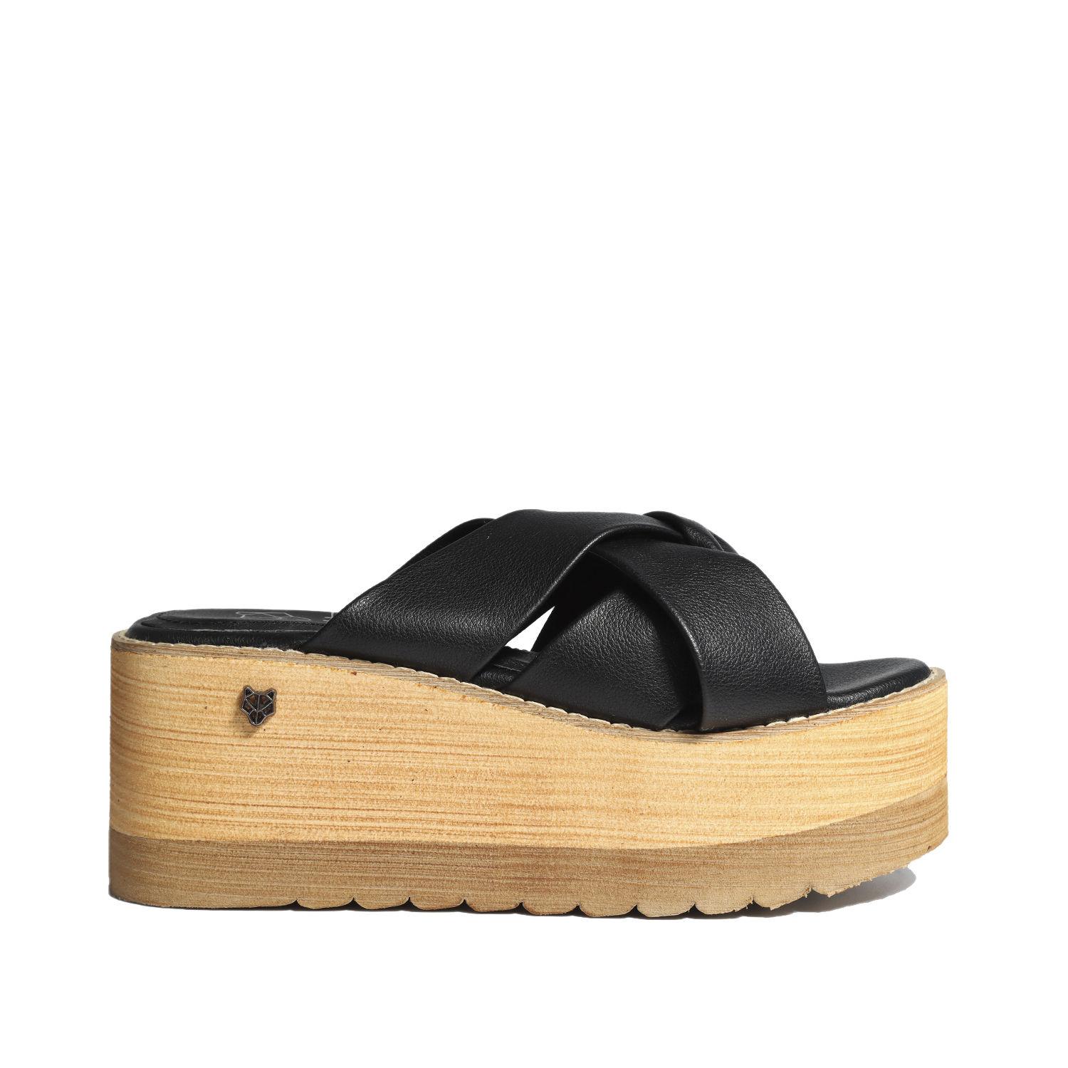 Cyber Days 2022 sandalias negras plataforma mujer | Ripley.cl