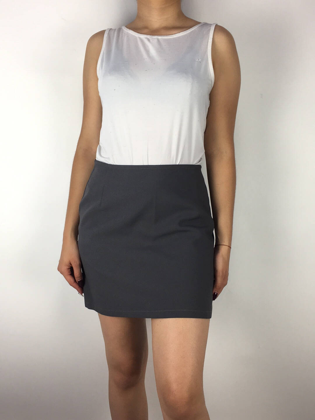 FALDA DE CUADROS DE ZARA - BLOGGYMERY
