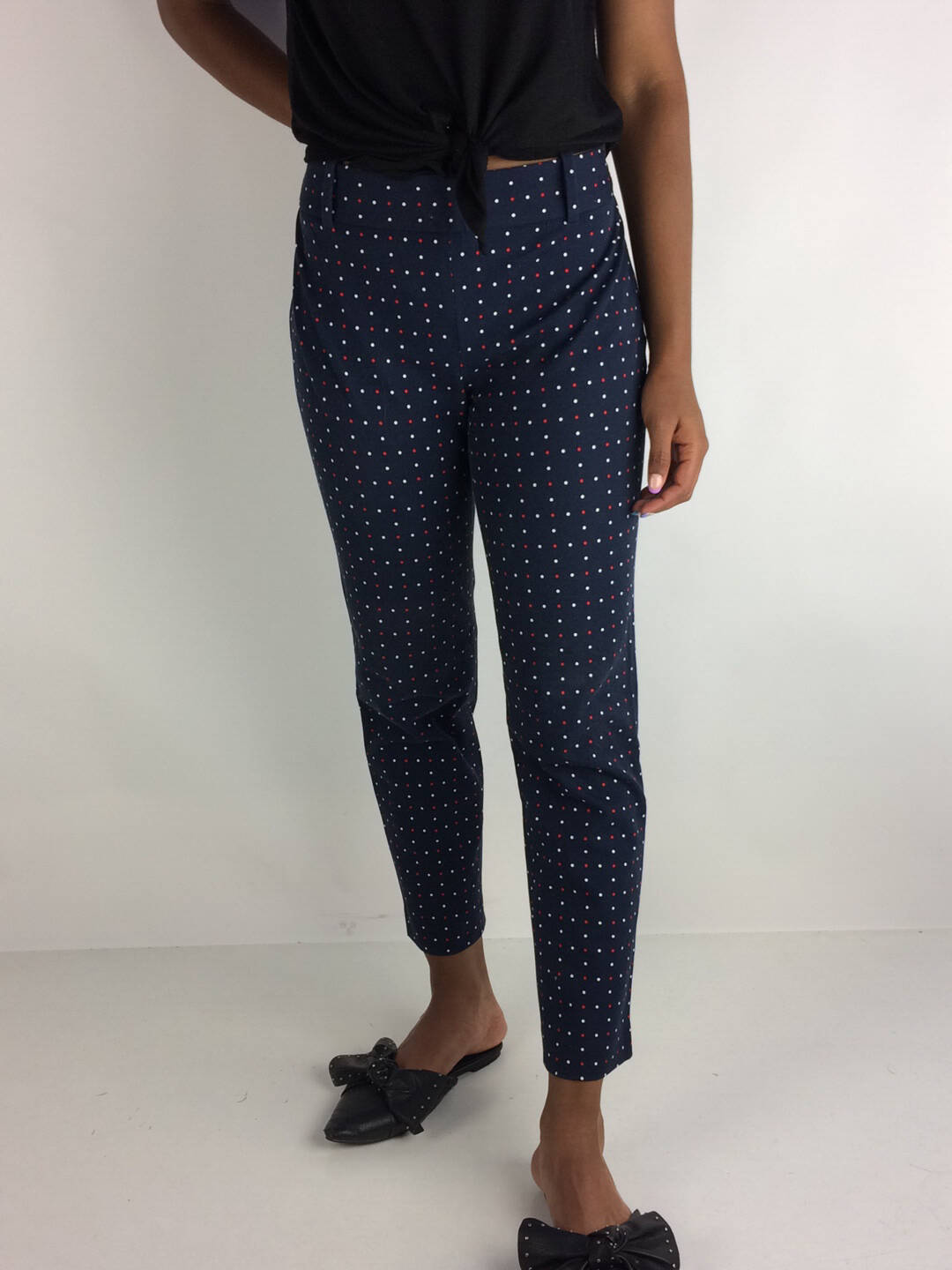 Ripley - PANTALÓN J CREW 4 AZUL PUNTOS