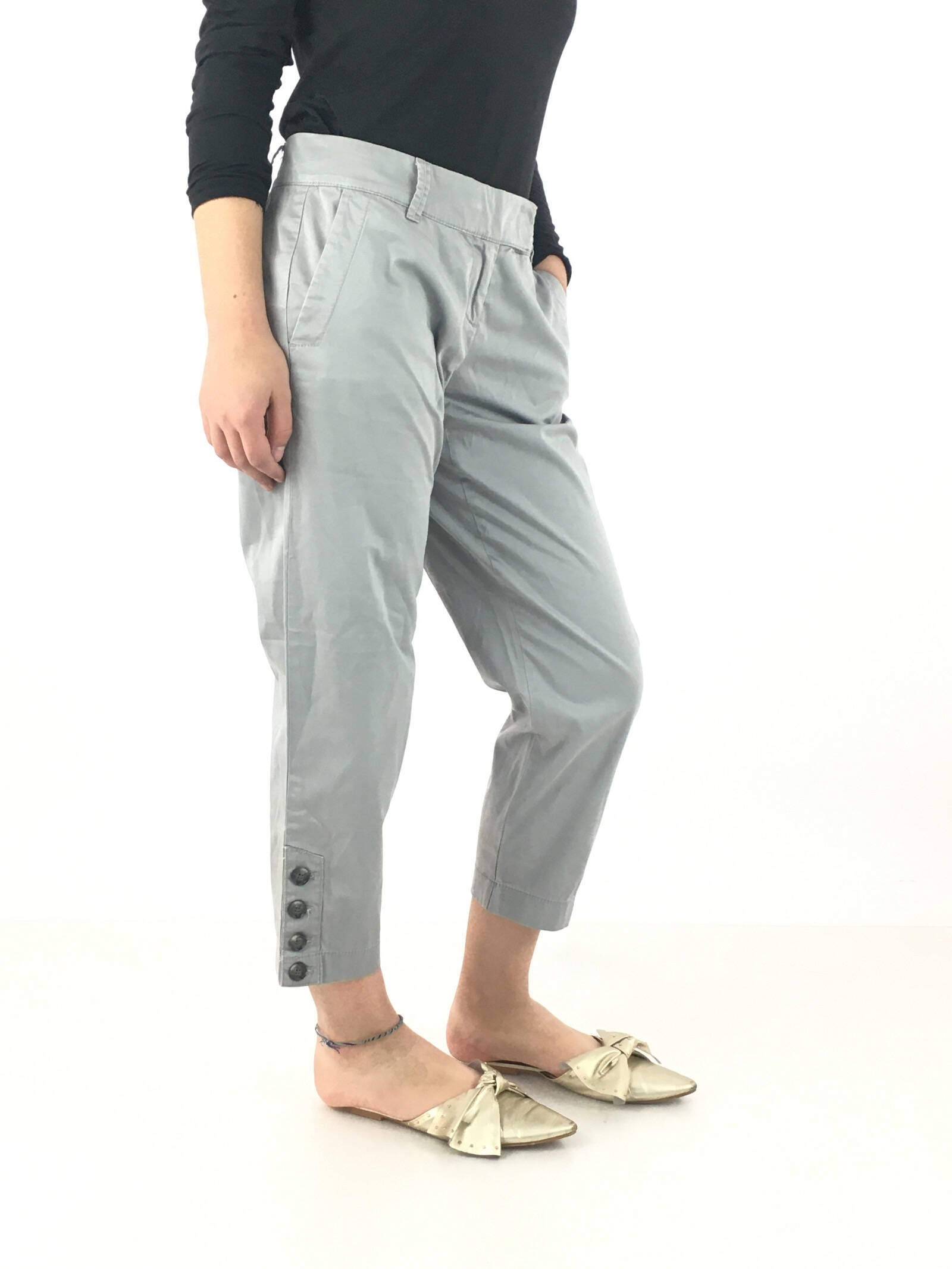 Ripley - PANTALÓN ANN TAYLOR 0 GRIS
