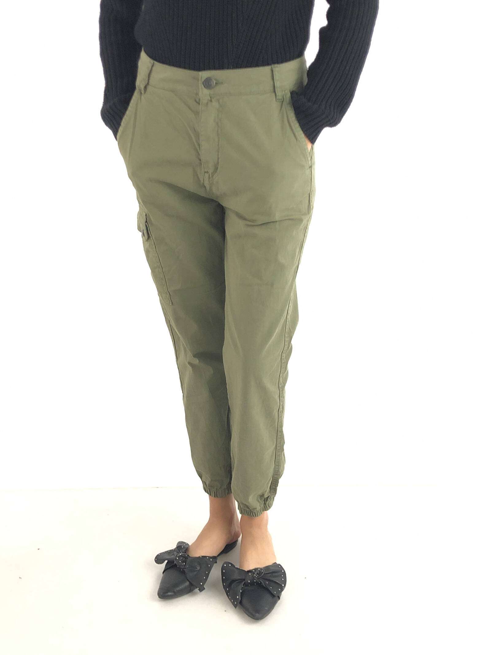 Pantalon verde mujer | Ripley.cl
