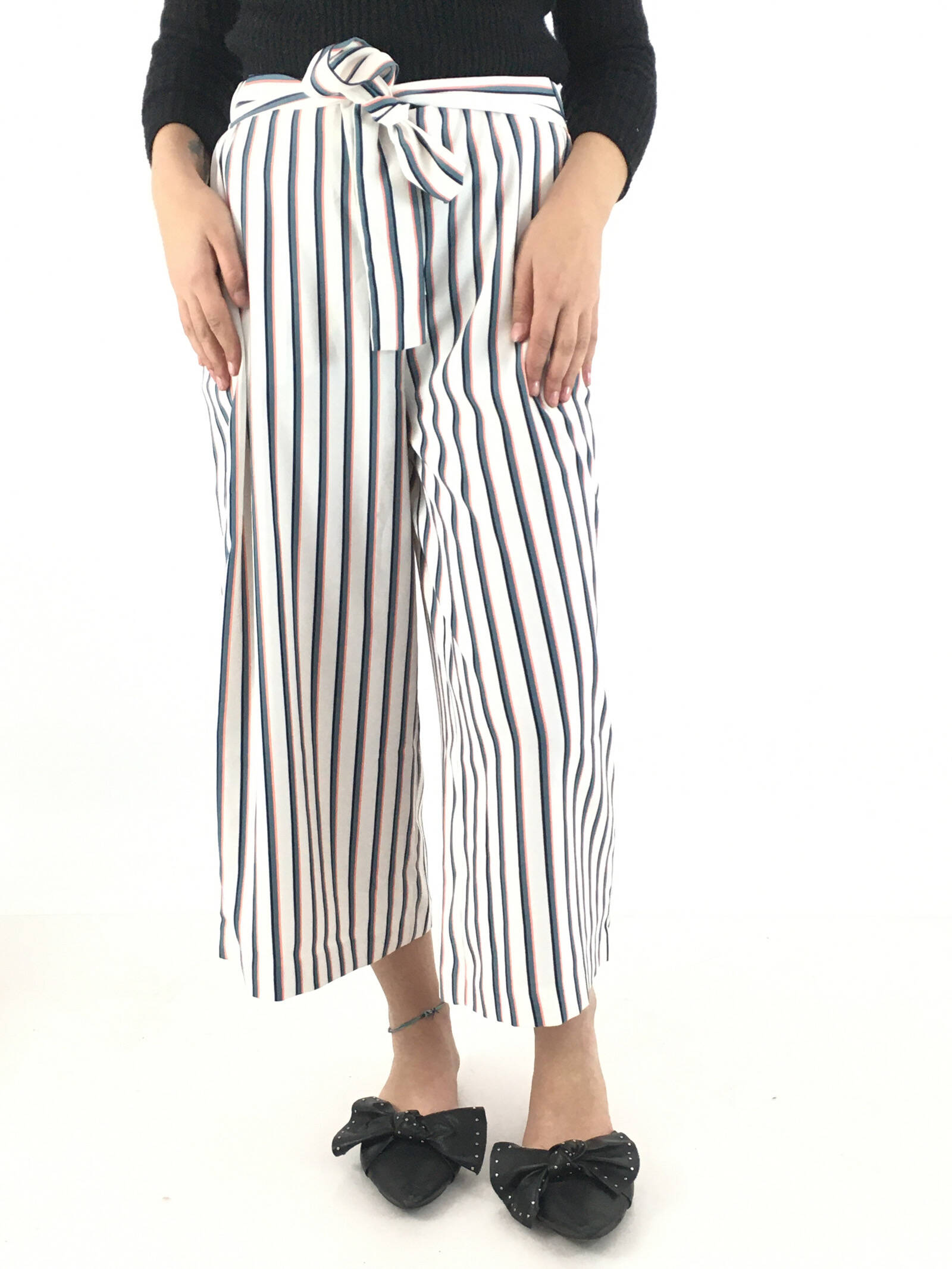 Ripley - PANTALÓN ZARA S BLANCO RAYAS
