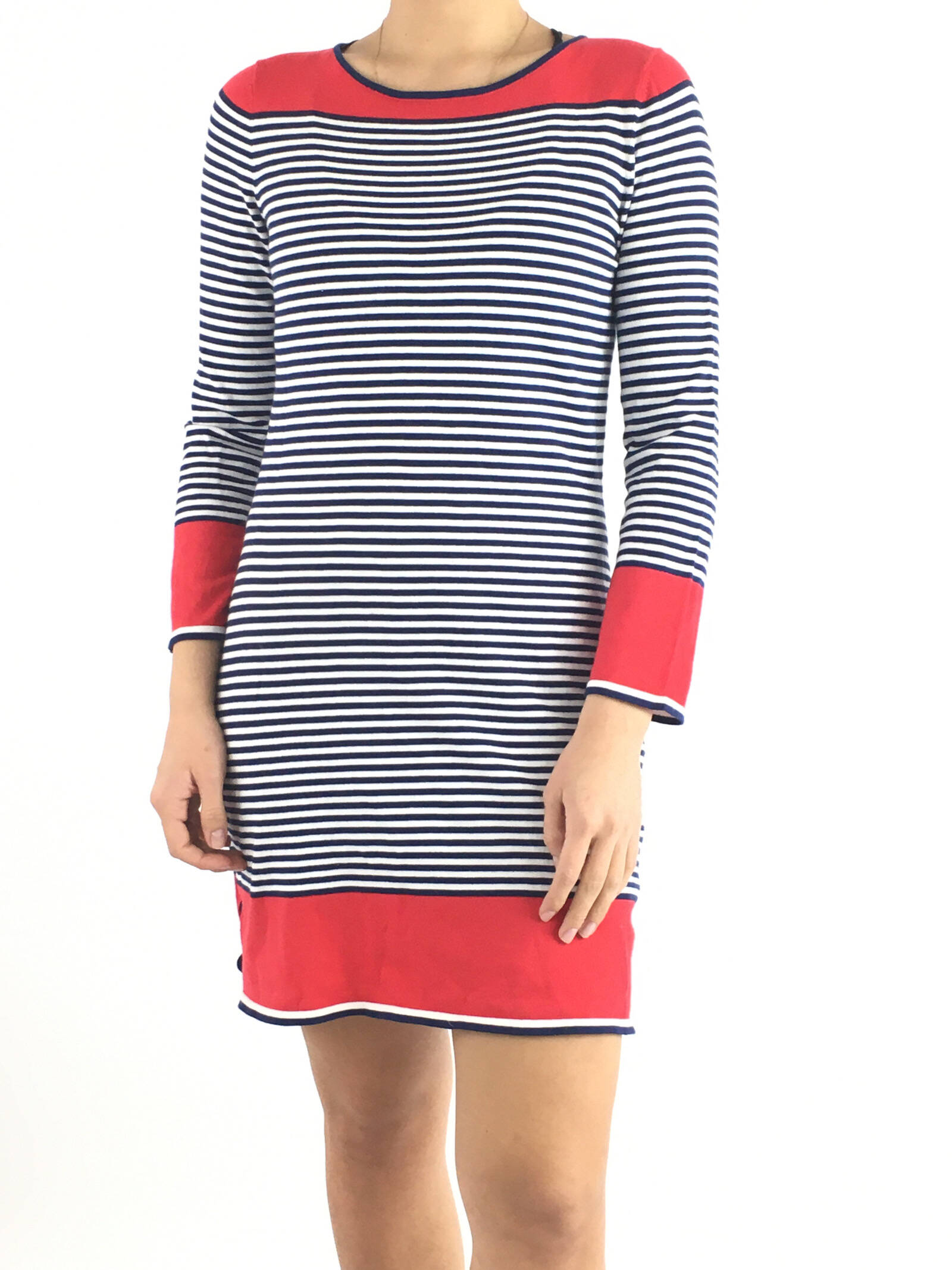 Ripley - VESTIDO SAIL S BLANCO RAYAS